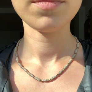 Vintage Silver Toned Adjustable Choker